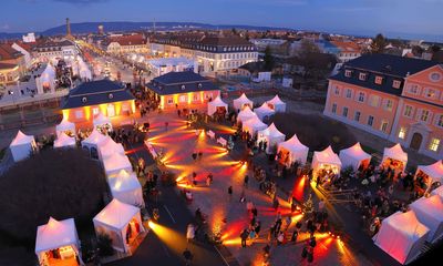 Schloss und Schlossgarten Schwetzingen, Event Weihnachtsmarkt; Foto: Staatliche Schlösser und Gärten Baden-Württemberg, Tobias Schwerdt