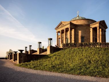 Grabkapelle auf dem Württemberg von außen