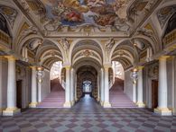 Foto: Dr. Manfred Schneider, Nußloch – www.monumente-im-bild.de Schloss Bruchsal, Intrada