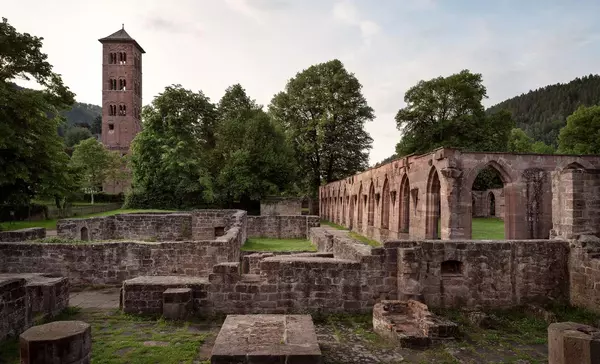 Kloster Hirsau, Ruinen der Klosteranlage, Außenansicht 