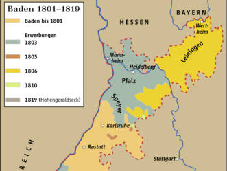 Entwicklung Badens 1801-1809
