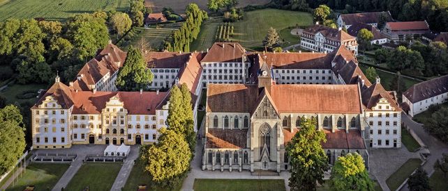 Kloster und Schloss Salem, Luftansicht