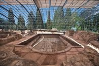 Foto: Staatliche Schlösser und Gärten Baden-Württemberg, Achim Mende Vestiges des bains romains de Badenweiler, Vue intérieure; l'image: Staatliche Schlösser und Gärten Baden-Württemberg, Achim Mende