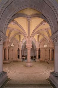 Großherzogliche Grabkapelle Karlsruhe, Gruft; Foto: Staatliche Schlösser und Gärten Baden-Württemberg Großherzogliche Grabkapelle Karlsruhe, Gruft; Foto: Staatliche Schlösser und Gärten Baden-Württemberg