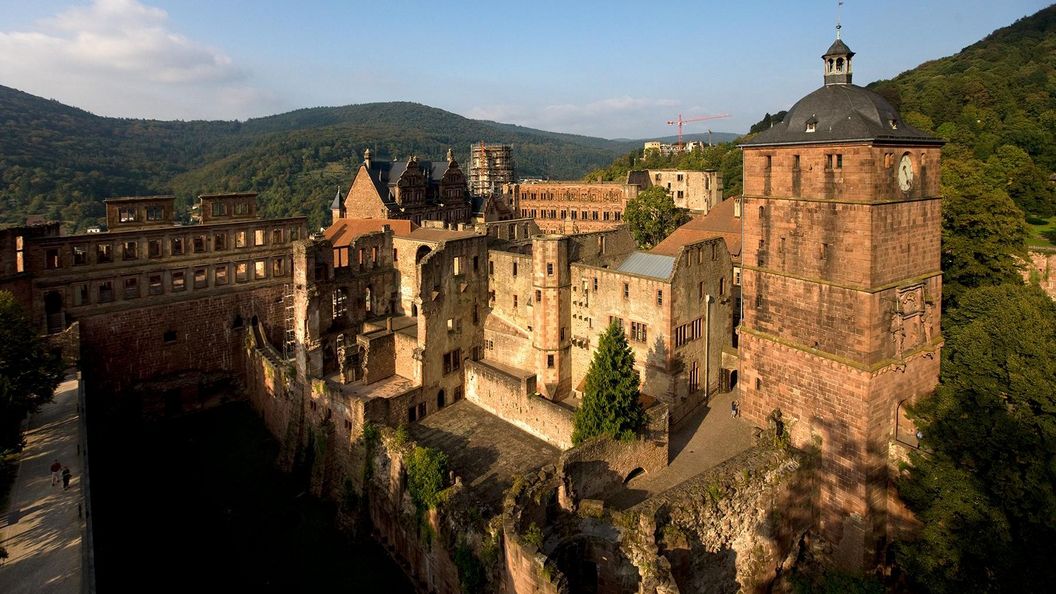 Schloss Heidelberg, Außenansicht