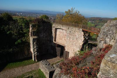 Die Hochburg im Herbst