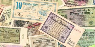 Schloss ob Ellwangen, Ausstellung, Hyperinflation von 1923 