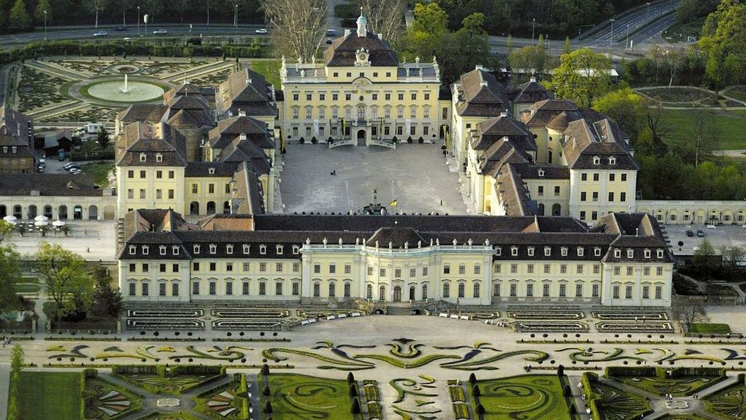 Residenzschloss Ludwigsburg, Luftansicht