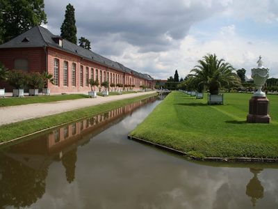 Neue Orangerie und Orangerieparterre