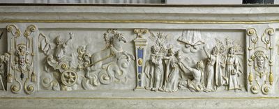 Schloss und Schlossgarten Weikersheim, Detail aus der Schlosskapelle