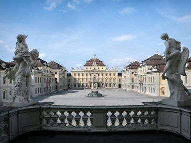 Residenzschloss Ludwigsburg, Balkon