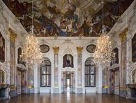 Foto: Staatliche Schlösser und Gärten Baden-Württemberg, Atelier Altenkirch - Dirk Altenkirch Schloss Bruchsal, Fürstensaal