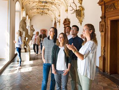 Schloss Heidelberg, eine Führung im Schloss