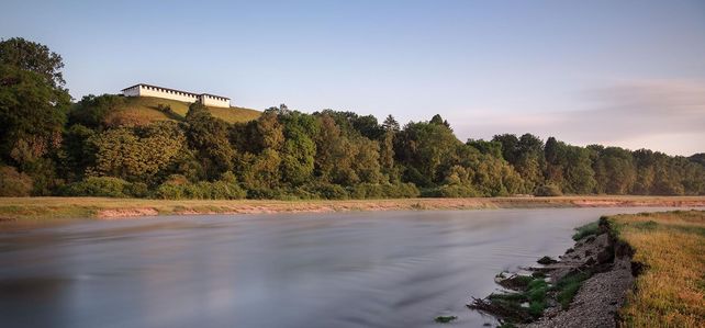 Heuneburg, Außenansicht, Donau