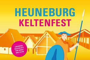 Werbemotiv zum Keltenfest der Staatlichen Schlösser und Gärten Baden-Württemberg