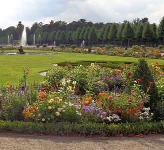 Kreisparterre im Schwetzinger Schlossgarten