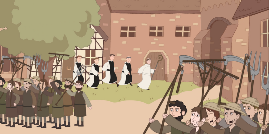 500 Jahre Bauernkrieg, Filmstill Maulbronn