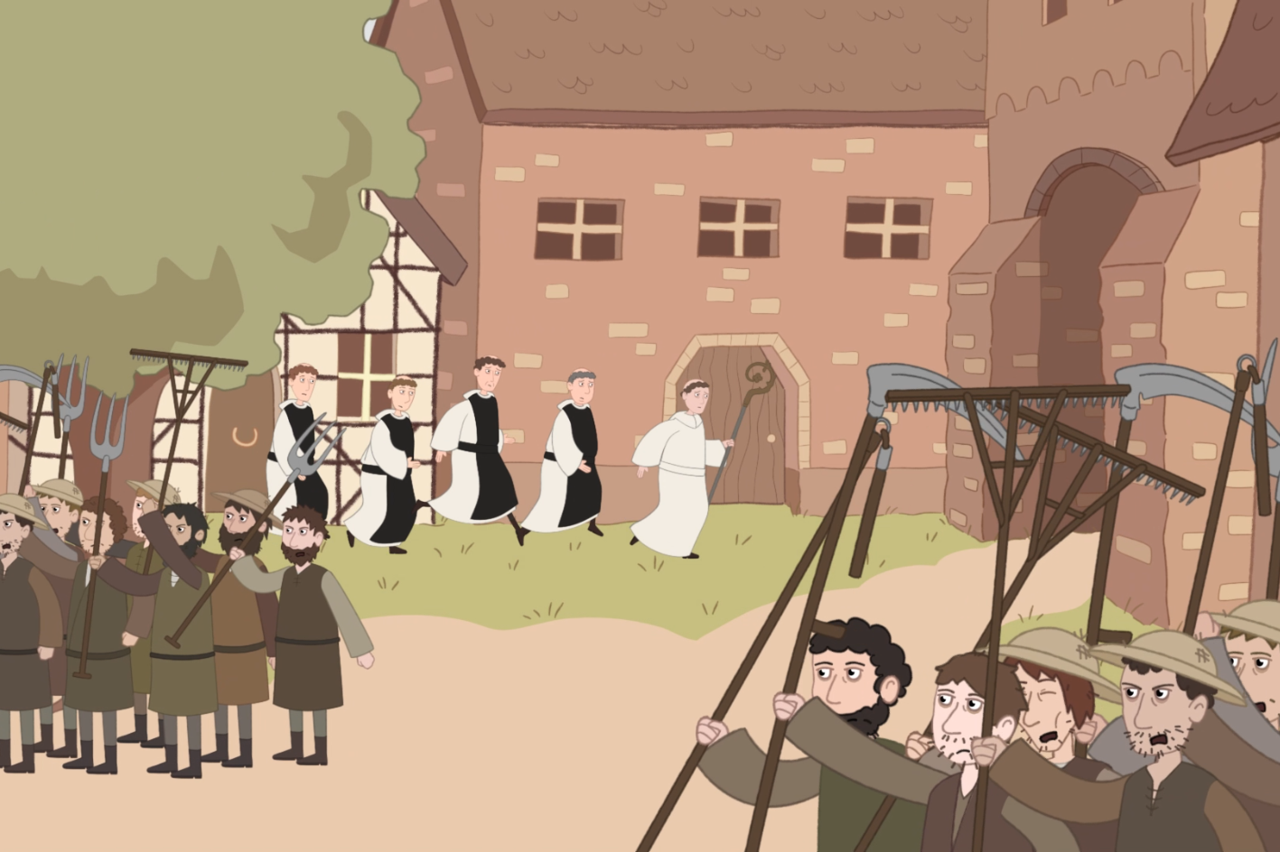 500 Jahre Bauernkrieg, Filmstill Maulbronn