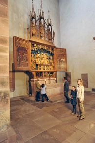 Foto: Staatliche Schlösser und Gärten Baden-Württemberg, Niels Schubert Alpirsbach Monastery, Altar of Mary; photo: Staatliche Schlösser und Gärten Baden-Württemberg, Niels Schubert