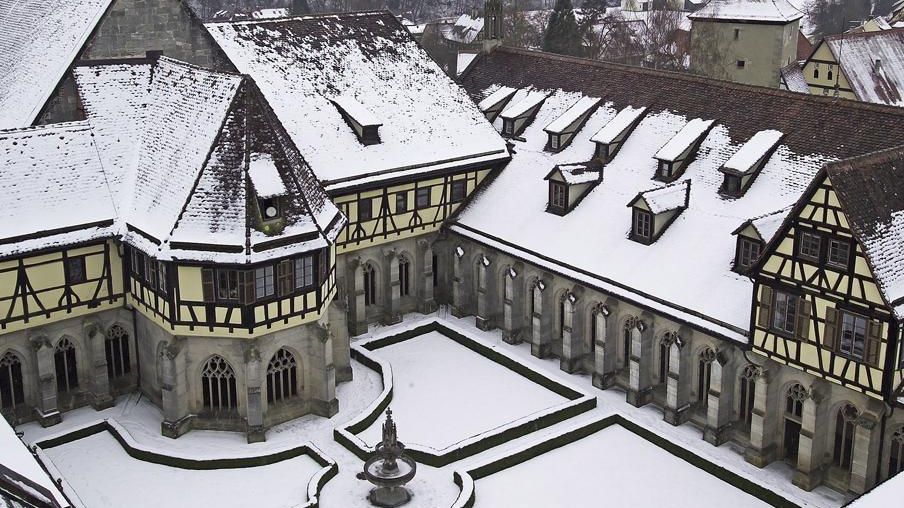 Kloster und Schloss Bebenhausen, Luftansicht