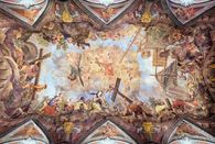 Foto: Staatliche Schlösser und Gärten Baden-Württemberg, Dirk Altenkirch Rastatt Residential Palace, Painted ceiling in the palace church; photo: Staatliche Schlösser und Gärten Baden-Württemberg, Dirk Altenkirch