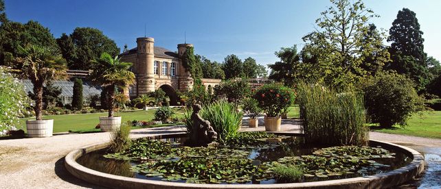 Botanischer Garten Karlsruhe, Außen
