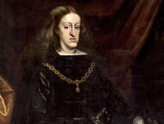 König Karl II. von Spanien, Gemälde von Juan Carreño de Miranda um 1685