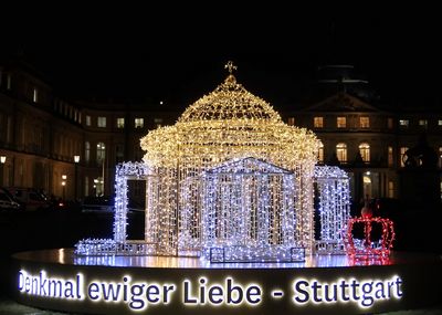 Grabkapelle auf dem Württemberg, Sonstige Lichtskulptur; Foto: Staatliche Schlösser und Gärten Baden-Württemberg, Janiesch