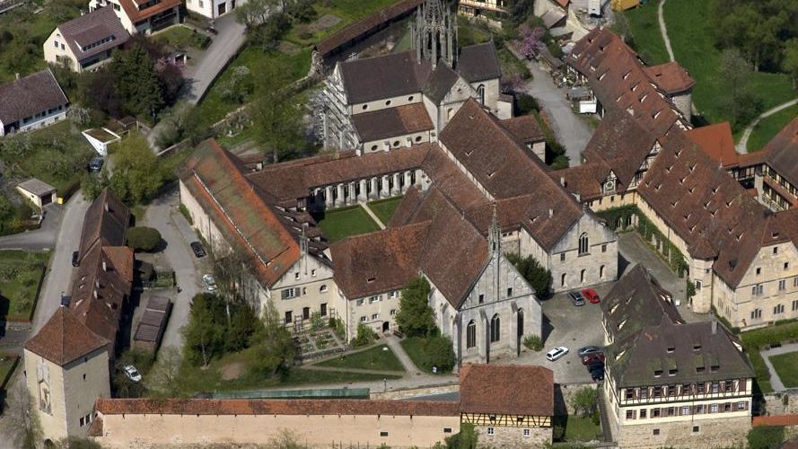 Kloster und Schloss Bebenhaus, Luftansicht