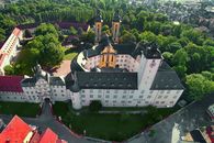 Château résidentiel de Mergentheim, Vue aérienne