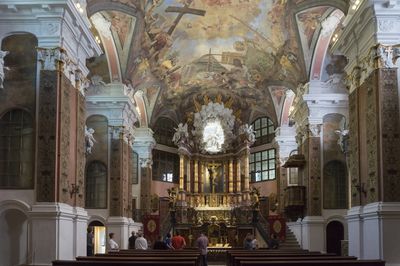 Residenzschloss Rastatt, Innen Schlosskirche; Foto: Staatliche Schlösser und Gärten Baden-Württemberg, Irina Svitkovskaja