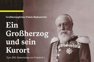 Flyer der Ausstellung „Ein Großherzog und sein Kurort“