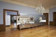 Foto: Staatliche Schlösser und Gärten Baden-Württemberg, Arnim Weischer Nouveau Château de Meersburg, Cabinet de produits naturels; l'image: Staatliche Schlösser und Gärten Baden-Württemberg,