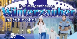 Residenzschloss Mergentheim, Werbemotiv zu "Winterzauber im Schlosshof"
