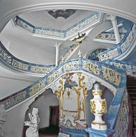 Foto: Staatliche Schlösser und Gärten Baden-Württemberg, Dieter Jäger Kloster Schöntal, Treppenhaus
