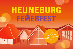 Heuneburg - Stadt Pyrene, Werbemotiv zum Feuerfest