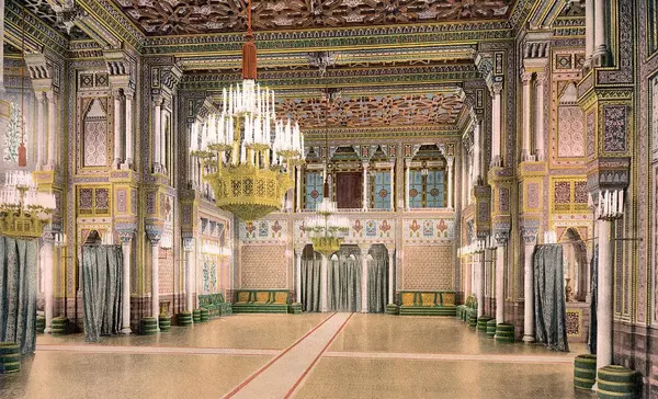 Wilhelma Stuttgart, Festsaal um 1900