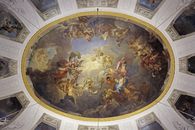 Deckengemälde im Weißen Saal Deckengemälde Weißer Saal Schloss Solitude