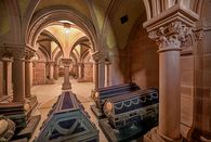 Foto: Staatliche Schlösser und Gärten Baden-Württemberg, Günther Bayerl Chapelle funéraire des grands-ducs de Karlsruhe, arches à l'intérieur; l'image: Staatliche Schlösser und Gärten Baden-Württemberg, Günther Bayerl