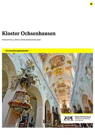 Titelbild des Jahresprogramms für Kloster Ochsenhausen