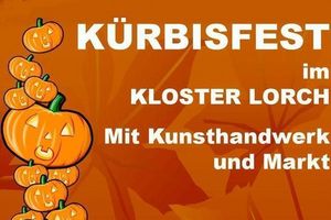 Plakat zum Kürbisfest 2018 in Kloster Lorch