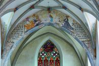 Foto: Staatliche Schlösser und Gärten Baden-Württemberg, Markus Schwerer Der Chorbogen in der Klosterkirche Kloster Heiligkreuztal