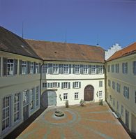 Der Innenhof Innenhof Schloss Kirchheim