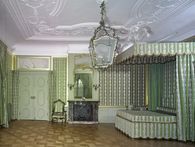 Foto: Staatliche Schlösser und Gärten Baden-Württemberg, Arnim Weischer Schlafzimmer der Kurfürstin in Schloss Schwetzingen