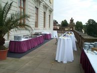 Foto: Staatliche Schlösser und Gärten Baden-Württemberg, Urheber unbekannt Residenzschloss Ludwigsburg, Nordterrasse