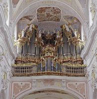 Foto: Staatliche Schlösser und Gärten Baden-Württemberg, Steffen Hauswirth Gabler-Orgel Kloster Ochsenhausen