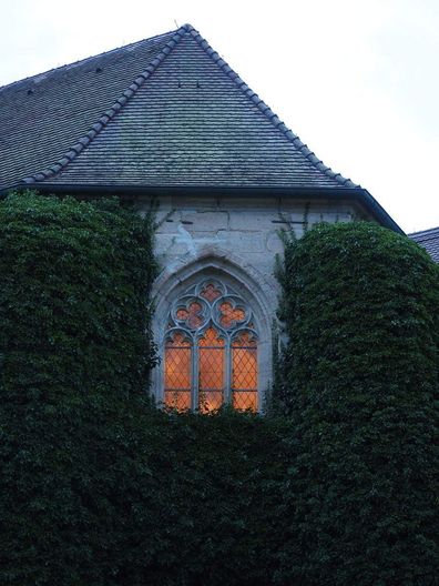 Kloster Lorch, Von Efeu umranktes Klosterfenster