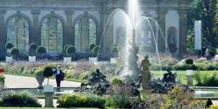 Herkulesbrunnen im Schlossgarten Weikersheim