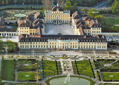 Residenzschloss Ludwigsburg, Luftaufnahme