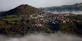 Hohenstaufen, der Berg von oben